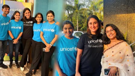 Singer nahid afrin Appointed Youth Advocate and actress Kareena Kapoor Khan appointed UNICEF India National Ambassador