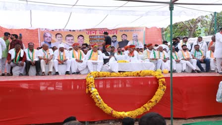 NARENDRA SINGH TOMAR CAMPAIGNING