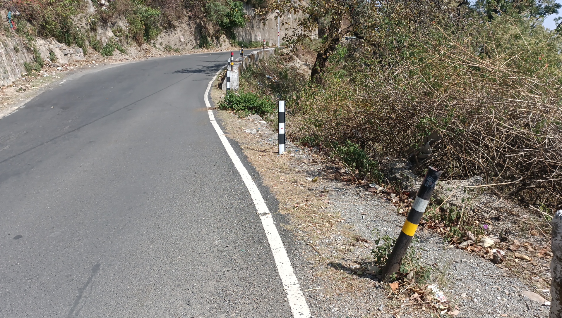 Mussoorie Crash Barrier