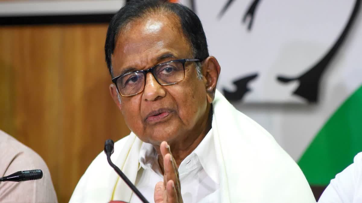 Former Union Minister P Chidambaram