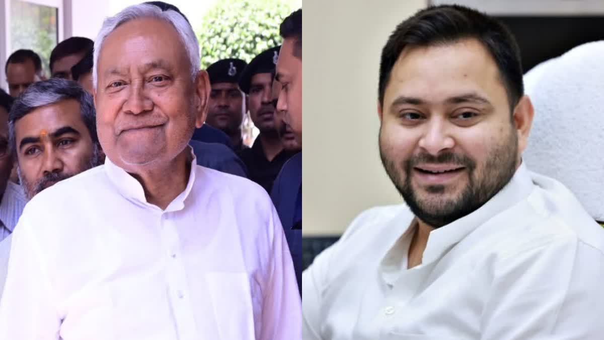 Etv BharatNITISH KUMAR AND TEJASHWI YADAV