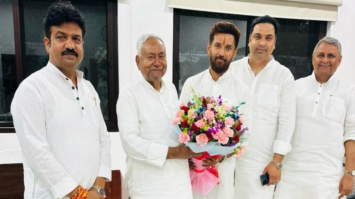 Chirag Paswan met Nitish Kumar