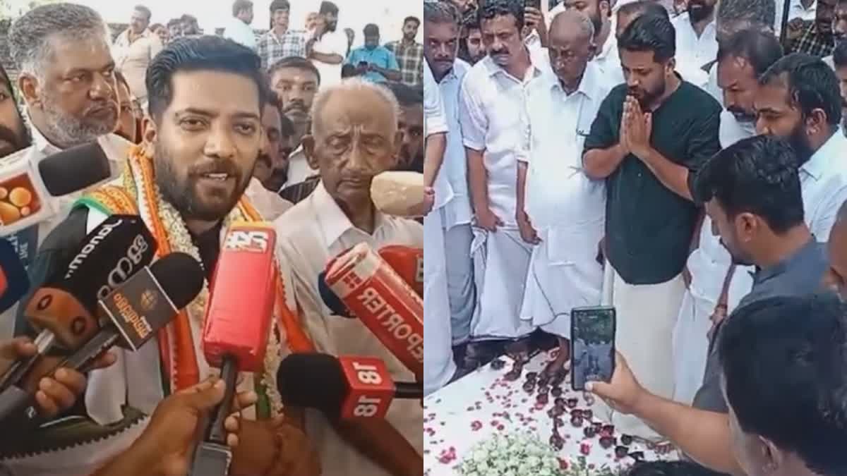 SHAFI PARAMBIL AT PUTHUPPALLY  വടകരയിലെ വിജയത്തെ കുറിച്ച് ഷാഫി പറമ്പില്‍  Shafi Parambil Win In Vadakara  കെ മുരളീധരന്‍ തൃശൂര്‍