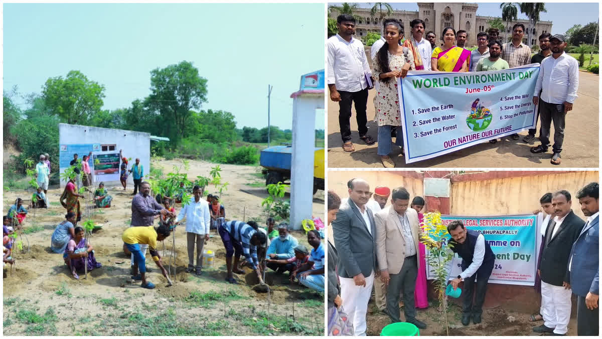 Awareness on World Environment Day in Telangana