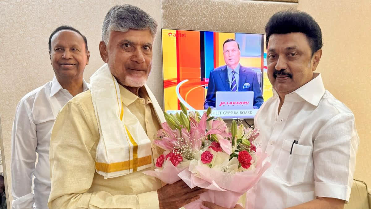 Tamil Nadu CM Stalin said that TDP supremo Chandrababu Naidu will play a 'crucial' role at the centre, advocating for southern states' rights. Stalin met Naidu at Delhi airport.