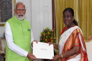pm modi resign along with council of ministers-president murmu accepts resignation