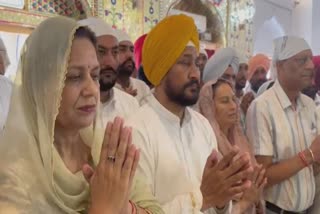 Charanjit Singh Channi paid obeisance at Shri Chamkaur Sahib Gurudwara Sri Katalgarh Sahib