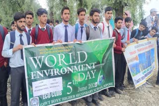کشمیر میں ماحولیات کے عالمی دن کی نسبت سے تقاریب منعقد