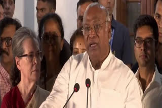 Addressing the media after the nearly two-hour meeting, Congress president Mallikarjun Kharge said INDIA bloc partners will take appropriate steps at the appropriate time to realise the people's desire not to be ruled by the BJP government.