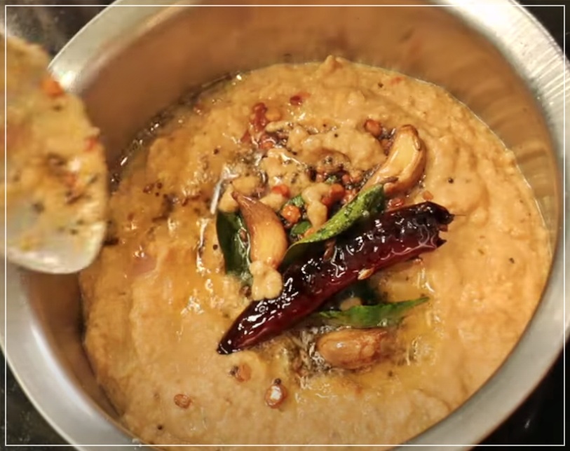 NEW STYLE CHUTNEY FOR DOSA IDLI  South Indian chutney  roasted chana dal chutney  chana dal chutney Recipe