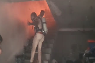 Fire In Warehouse In Ajmer