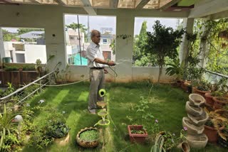 Ujjain Prof Harish Vyas House