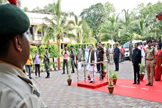 Governor Santosh Gangwar participated in Devnad Damodar Mahotsav in Bokaro