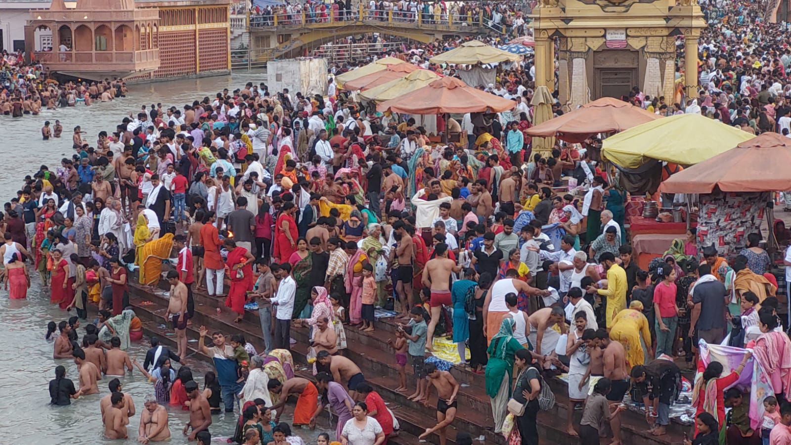 Ganga Dussehra bath 2025