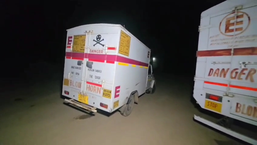 illegal explosives business