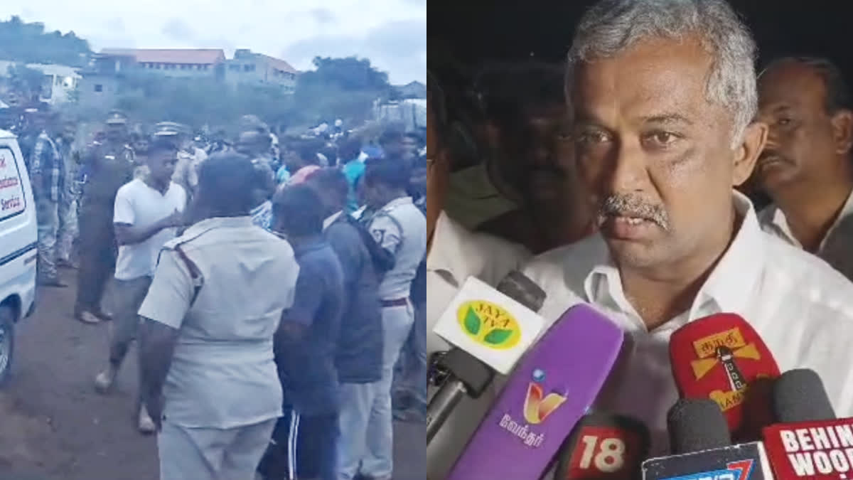 coimbatore private college compound wall collapsed 4 labourers died corporation Deputy Mayor said college management neglection is a reason this incident