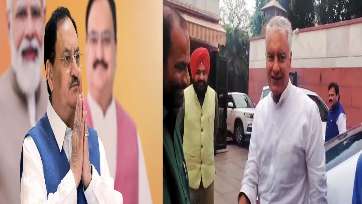 Punjab BJP President Sunil Jakhar met with National President JP Nadda in Delhi