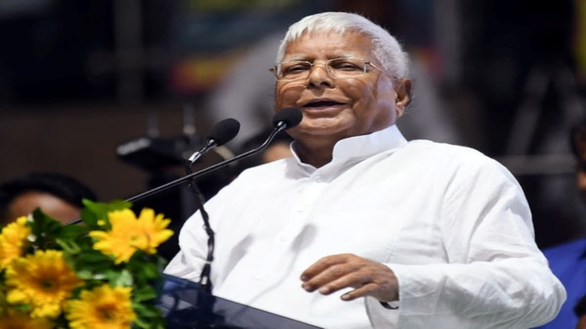 Lalu blames Modi govt for filing 'case after case' against him and family members