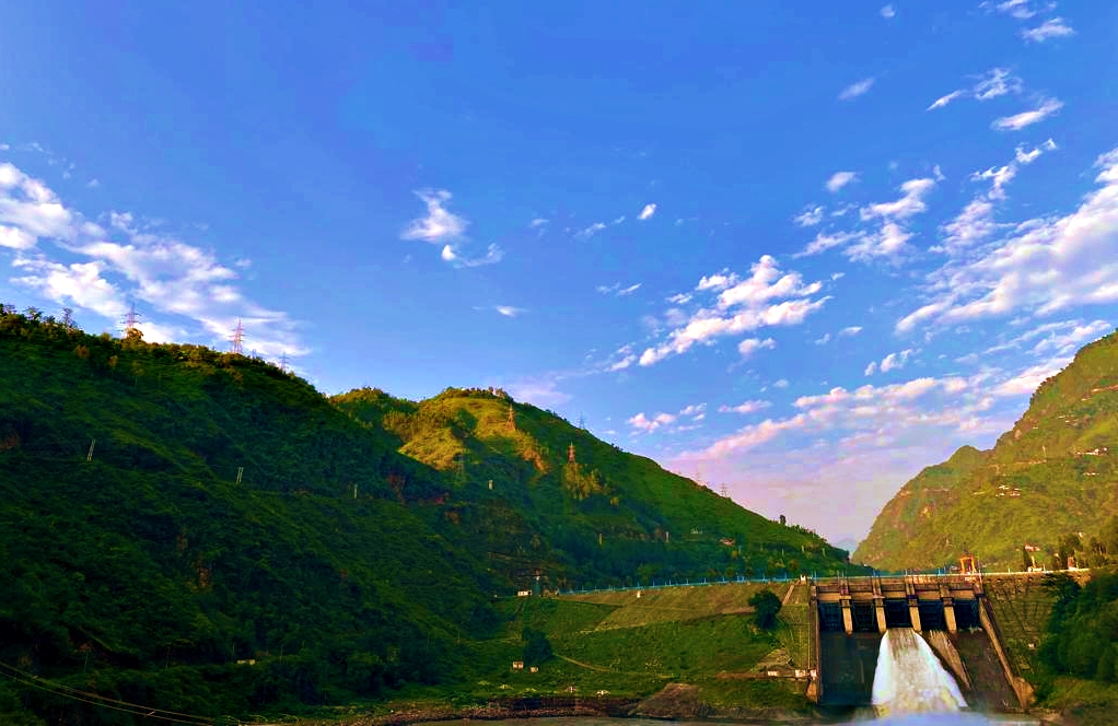 Pandoh Dam in Mandi.