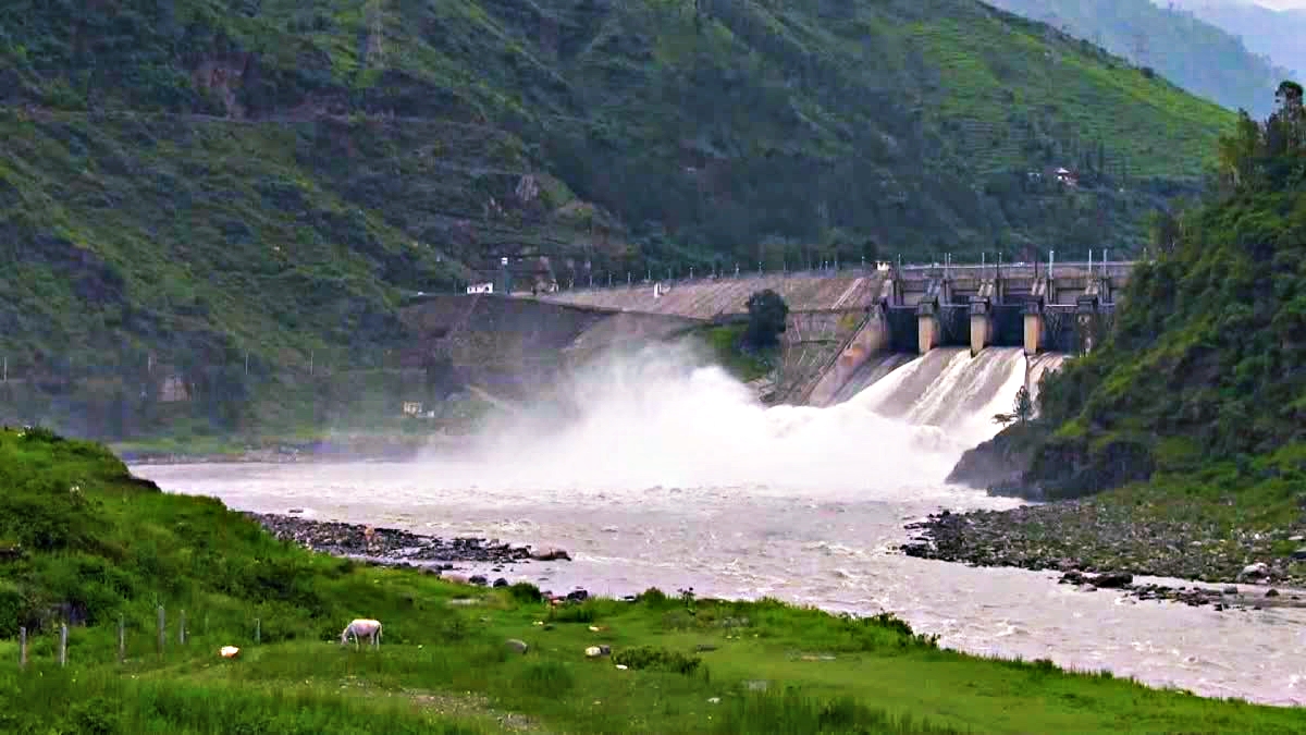 Pandoh Dam in Mandi.