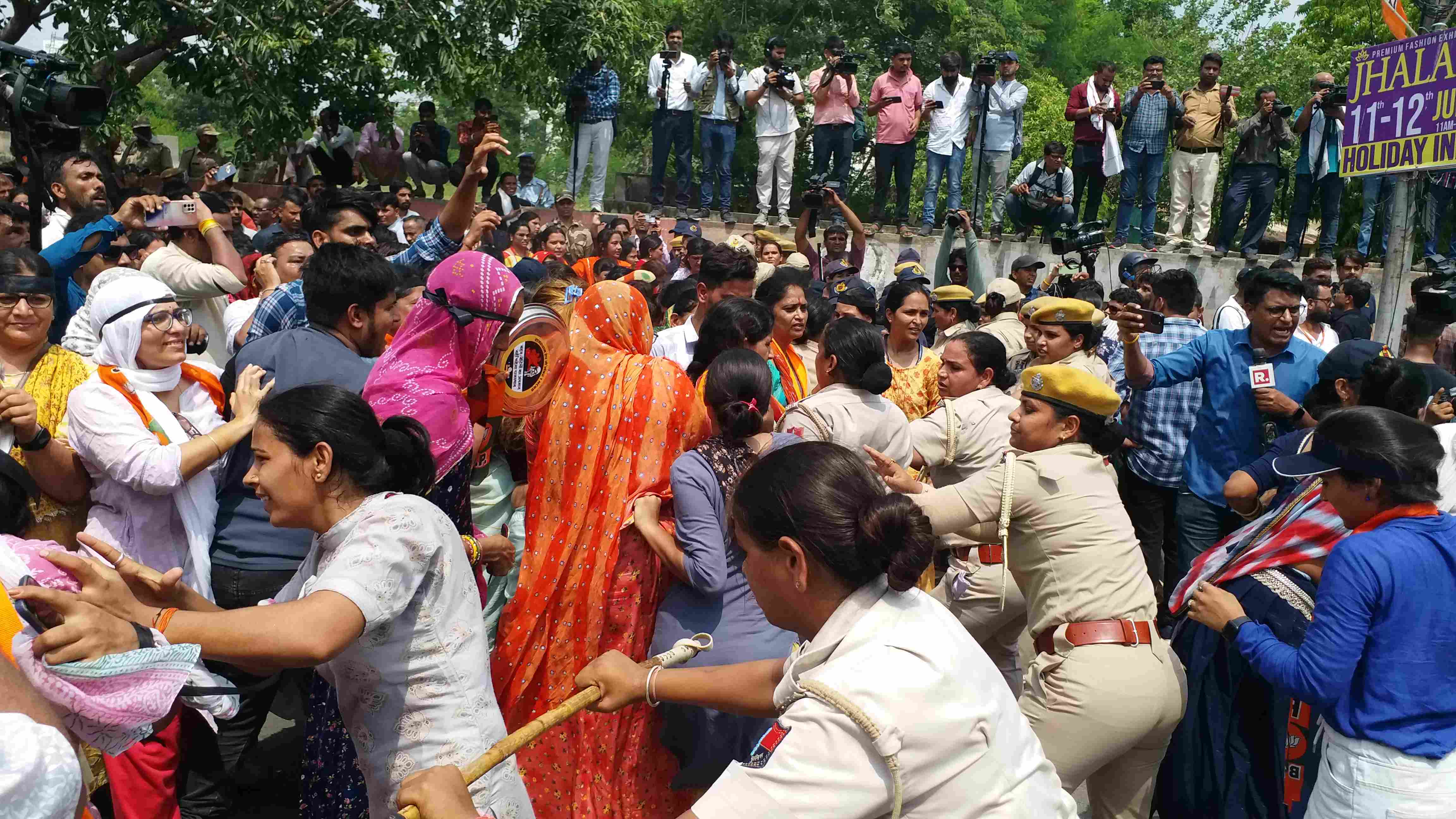 Rajasthan BJP halla bol, crime against women in Rajasthan
