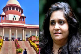 Supreme Court's hearing on social activist Teesta Setalvad's plea against Gujarat HC order