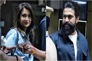 Kannada actor Yash, who became a pan-Indian superstar as a result of the enormous success of the KGF franchise, has now devoted all of his time to his loved ones, particularly to his beautiful wife Radhika Pandit, and their lovely children Ayra and Yatharv. On Tuesday, the Kannada star and his actor-wife were seen together at the airport as they took off for a vacation.