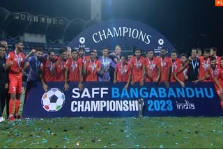 Indian football team wins SAFF Championship 2023