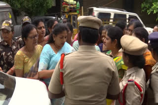 Tension at Vijayawada Ilapuram Hotel