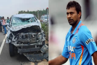 Praveen Kumar survives car accident  Praveen Kumar car accident  Praveen Kumar  Rishabh Pant  പ്രവീണ്‍ കുമാര്‍  പ്രവീണ്‍ കുമാര്‍ കാര്‍ അപകടം  റിഷഭ്‌ പന്ത്