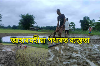 Drought situation in Dhemaji