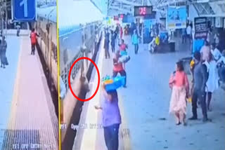 ASI Rescued Man from Train Accident