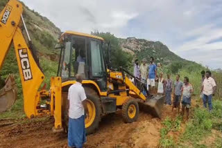 Sand Smuggling at Swarnamukhi River