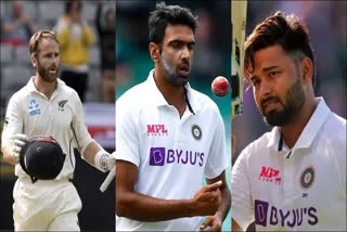 Kane Williamson Ravichandran Ashwin Rishabh Pant