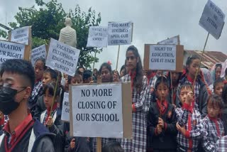 low attendance recorded in Manipur School Reopen