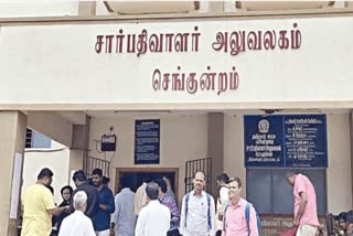 Rs 3000 crore worth property transactions unaccounted in TN Two Sub Registrar office