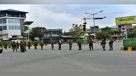 Manipur: Mob tries to loot weapons from security camp; 1 killed, Assam Rifles jawan shot at