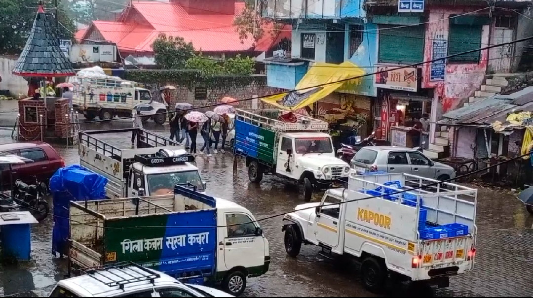 Heavy Rain in Kangra