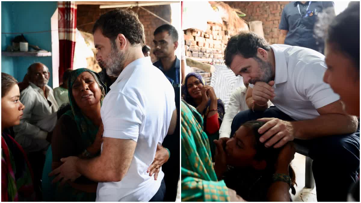 Rahul Gandhi Visit Hathras