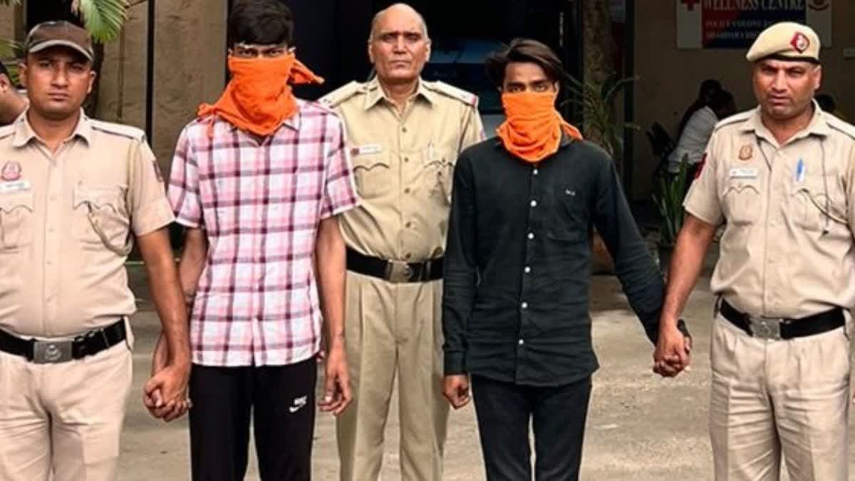 शाहदरा में डकैती के दो आरोपी गिरफ्तार