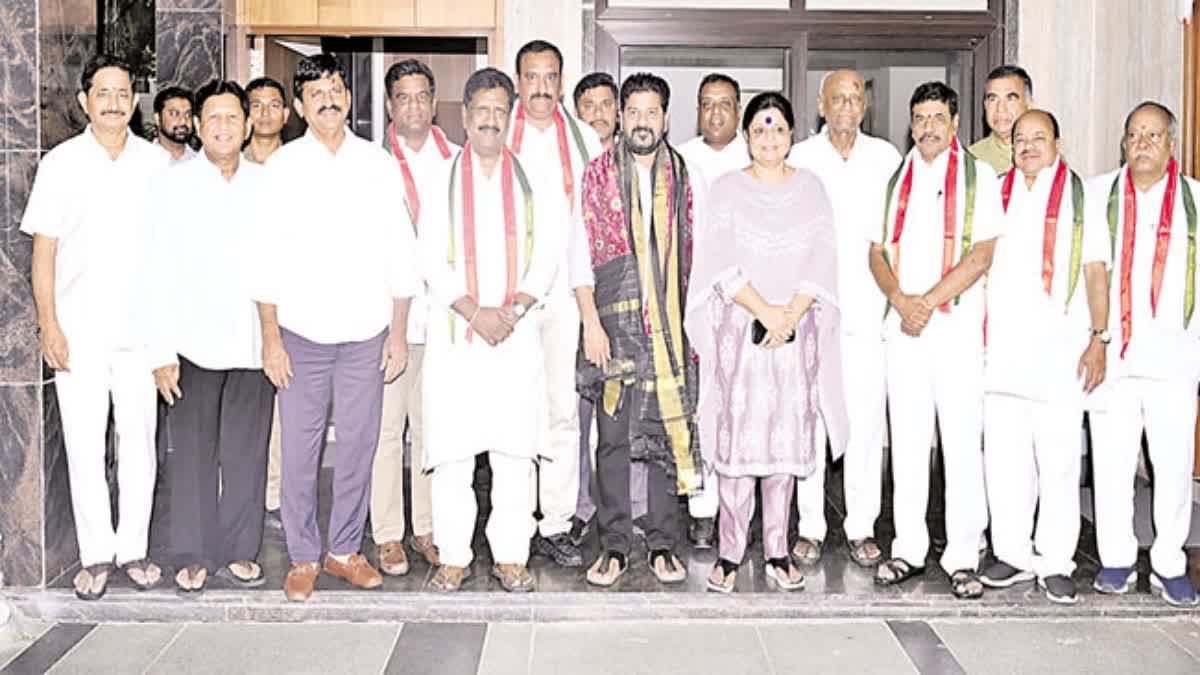 SIX BRS MLCs have joined the congress party