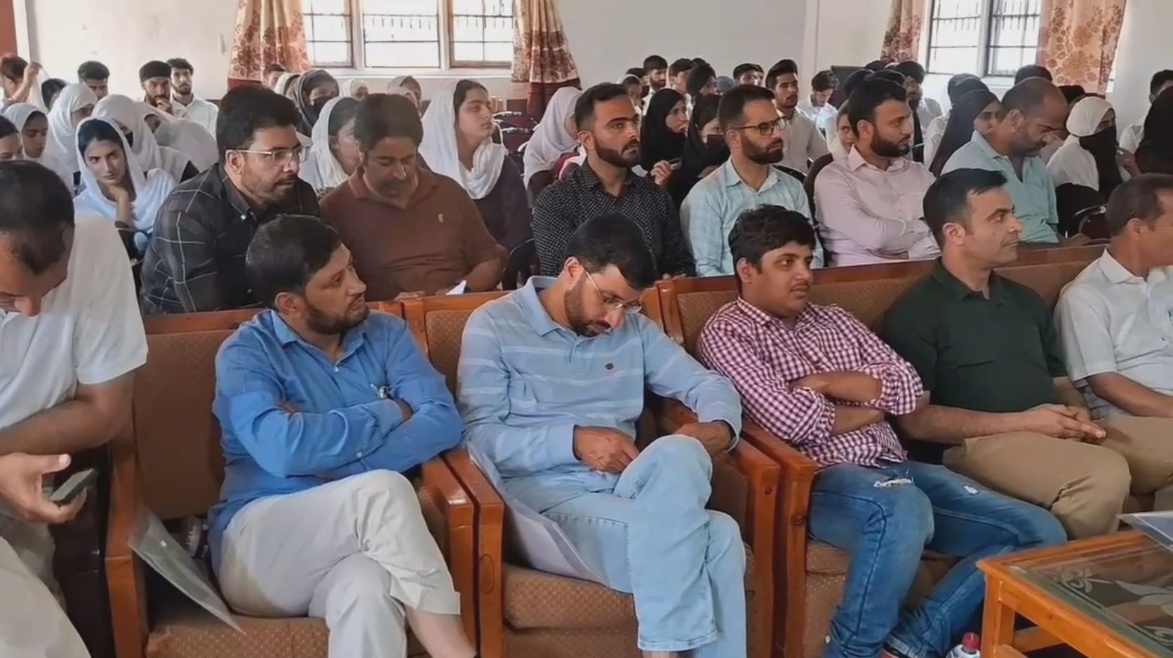 Meet the Author programme held at GDC Tral