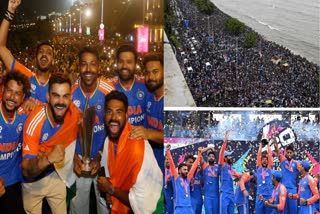 Grand Welcome Of Indian Team