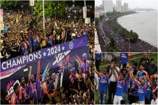 Team India Celebrations At Mumbai