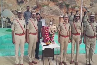 Police Jagilam Sandy Retirement Program