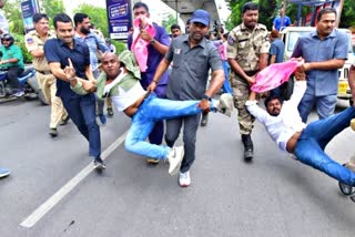 Student Strike in Telangana Against Government