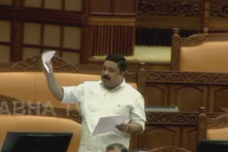 NAJEEB KANTHAPURAM MLA  OPPOSITION ON ROAD ISSUE IN STATE  ADJOURNMENT MOTION IN ASSEMBLY  അടിയന്തര പ്രമേയ നോട്ടീസ്