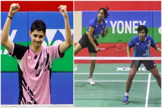 Priyanshu Rajawat, Treesa Jolly and Gayatri Gopichand