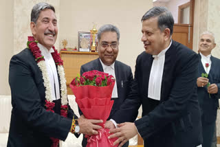 Senior Judge S Chandrashekhar took oath