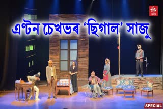 Anton Chekhov's world famous play Seagull at NSD directed by Baharul Islam